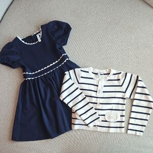 Janie & Jack Dress & Cardi